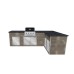 Calgary Broil King BBQ: Regal 420
Granite Worktop Colour: Steel Grey
Porcelain Tile Cladding : Pebble Grey