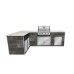 Calgary Napoleon BBQ: BILEX485RB
Granite Worktop Colour: Kashmir White
Porcelain Tile Cladding : Slate Grey