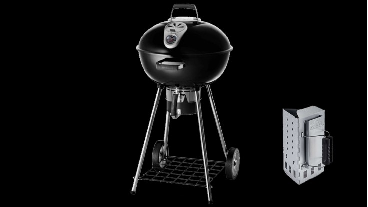 Napoleon NK22 - 57cm Charcoal Kettle BBQ with Free Accessory