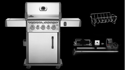 Napoleon Rogue RSE425 Gas BBQ with Free Accessories