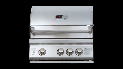 Whistler Grills - Burford 3 Built in Gas BBQ - Free Cover & Rotisserie