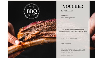 The BBQ Shop Gift Voucher