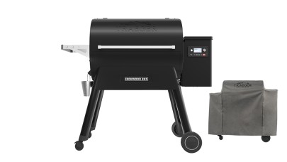 Traeger - Ironwood D2 885 Pellet BBQ with Free Cover