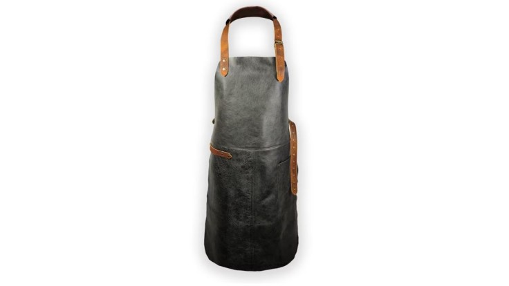 Big Green Egg Deluxe Leather Apron