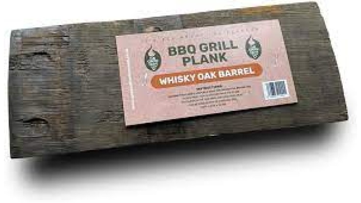 Green Olive Whisky Oak BBQ Smoking Plank