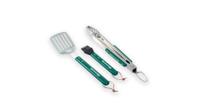 Big Green Egg Stainless Steel BBQ Tool Set with Wood Handles