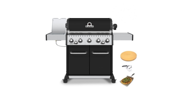 Broil King Baron 590IR Gas BBQ - Free Cover & Accessories