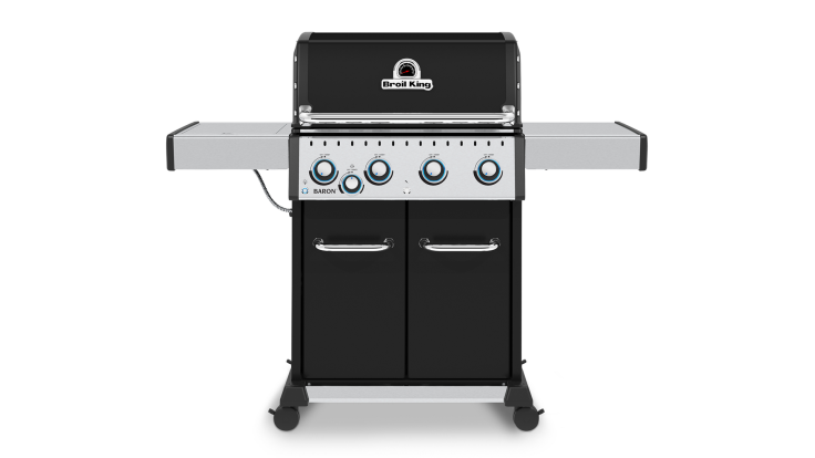 Broil King Baron 440 Gas BBQ - Free Rotisserie Kit