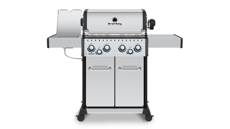 Broil King Baron S490 IR Gas BBQ - Free Griddle + Tool Set