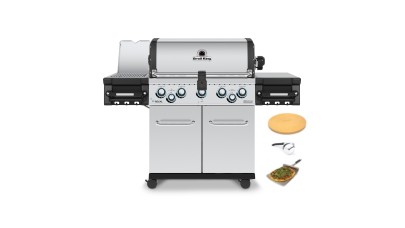 Boss Grill Georgia Classic - 4 Burner Gas BBQ Grill with Side