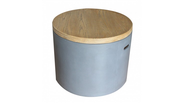 Sarin Gas Fire Pit - Wooden Cover