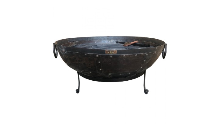 Kadai Recycled Large Fire Pit - 120cm