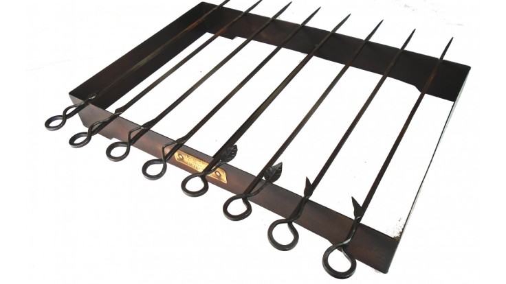 Kadai BBQ Skewers With Rack