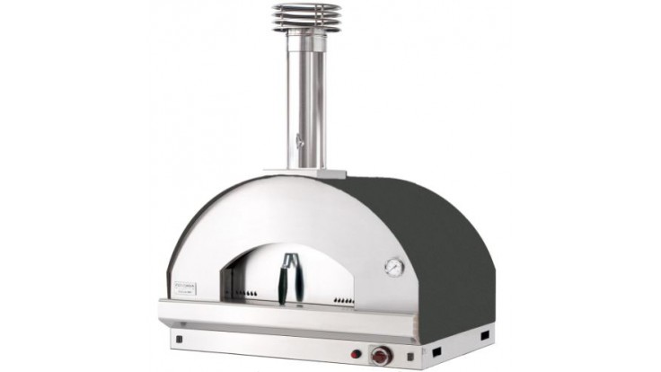 Fontana - Mangiafuoco Built In Gas Pizza Oven - Anthracite