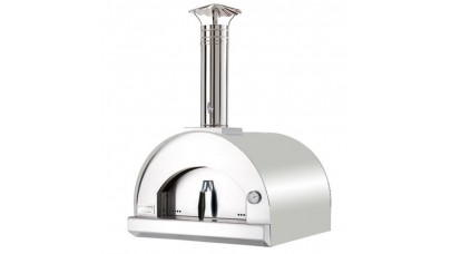 Fontana - Margherita Built In Wood Pizza Oven - Stainless Steel