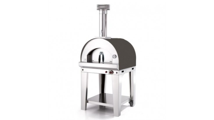 Fontana - Margherita Gas Pizza Oven with Trolley - Anthracite - Free Cover & Accessories