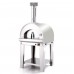 Fontana - Margherita Gas Pizza Oven with Trolley - Stainless Steel