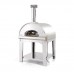 Fontana - Marinara Wood Pizza Oven with Trolley - Stainless Steel - Free Cover & Accessories
