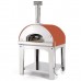 Fontana - Marinara Wood Pizza Oven with Trolley - Rosso