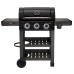 Grillstream Carbon 3 Burner Hybrid BBQ