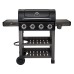 Grillstream Carbon 4 Burner Hybrid BBQ