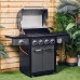 Grillstream Legacy 4 Burner Hybrid BBQ