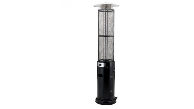 Lifestyle Black Emporio Flame Heater LFS831 - Free Cover