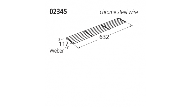02345 BBQ Warming Rack - Weber