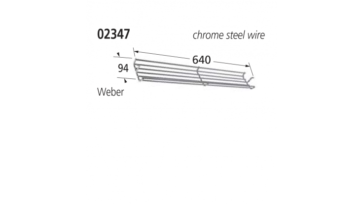 02347 BBQ Cradle Rack - Weber