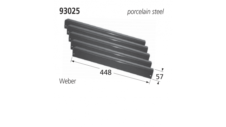 93025 BBQ Heat Plates - Weber