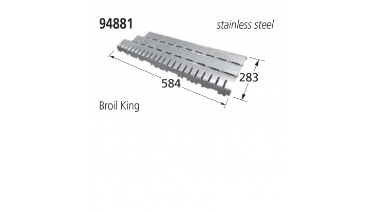 94881 BBQ Heat Plate - Sterling/Broil King