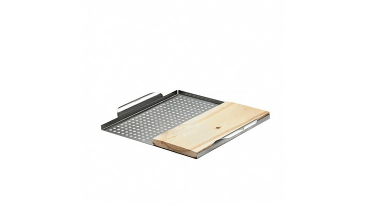 Napoleon Stainless Steel Multifuntional GrillTopper with Plank 70027