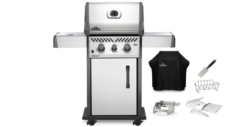 Napoleon Rogue RXT365 Gas BBQ + Free Accessories