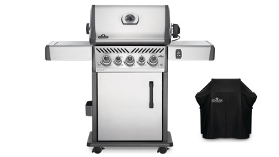 Napoleon Rogue RSE425RSIBPSS-1-GB Gas BBQ - Free Cover