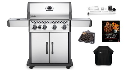 Napoleon Rogue RXT525SIBPSS-1-GB Gas BBQ - Free Cover & Accessories