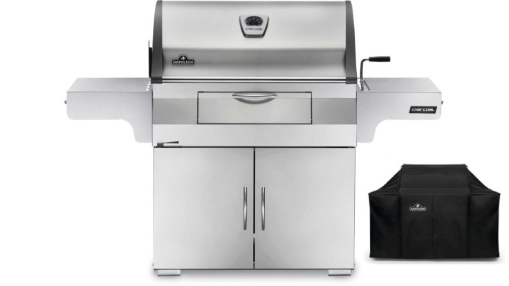 Napoleon PRO605CSS Charcoal Professional BBQ - Free Cover