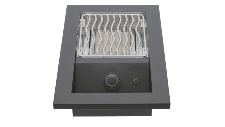 Napoleon Drop In 10" Infra Red Side Burner - Matte Black - BIB10IRPMK-CE