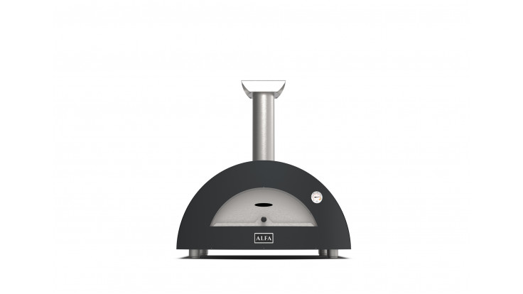 Alfa Forni - Moderno 2 Pizze - Wood Pizza Oven - Ardesia Grey