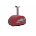 Alfa Forni - Moderno 3 Pizze - Wood Pizza Oven - Antique Red