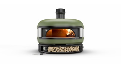 Gozney Dome Dual Fuel Pizza Oven - Olive Green - Free Cover and Placement Peel