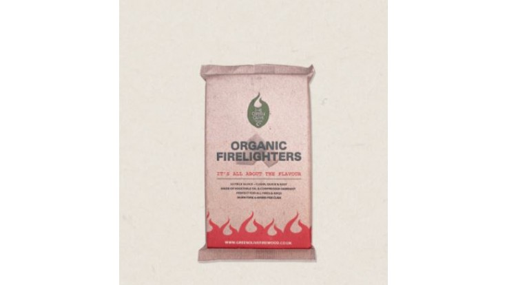 Green Olive Firelighters - Organic Firelighters 
