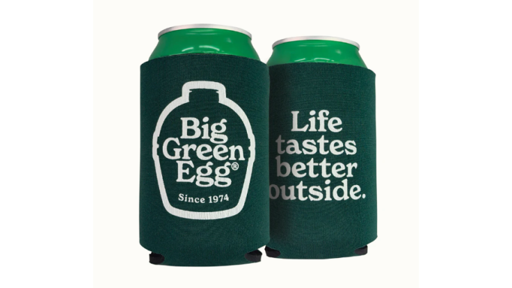 Big Green Egg - Insulated Beverage Koozie Big Green Egg - Insulated Beverage Koozie