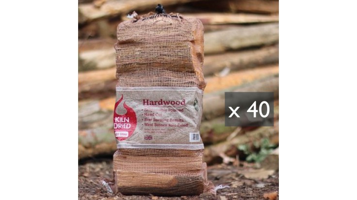 Green Olive Kiln Dried Hardwood Net Bag x 40