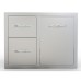 Sunstone Double Drawer & Tank or Waste Combo 30"