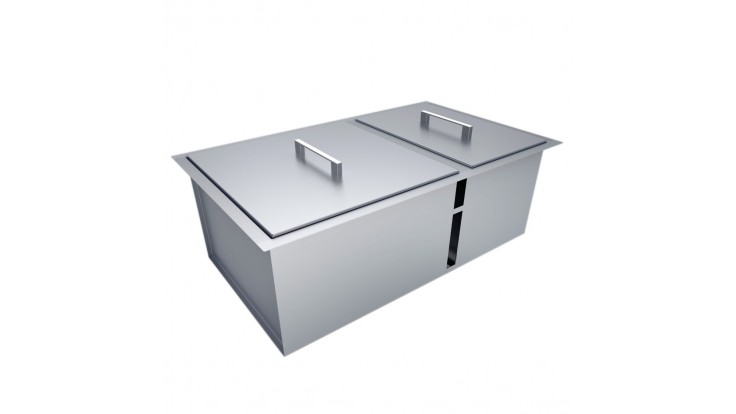Sunstone Double Sink With Covers