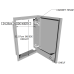 Sunstone Designer Series Single Door Right Hinged Dry Storage