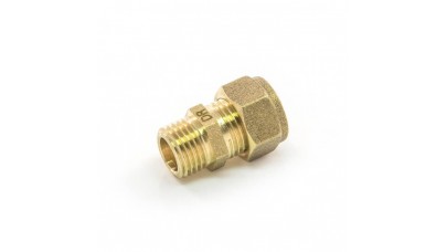 10mm Compression x 1/4" Parallel Male