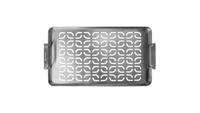 Traeger - ModiFIRE Fish and Veggie Stainless Steel Grill Tray