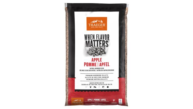 Traeger Pellets - Apple - 9kg