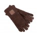 OFYR - Suede Gloves - Brown
